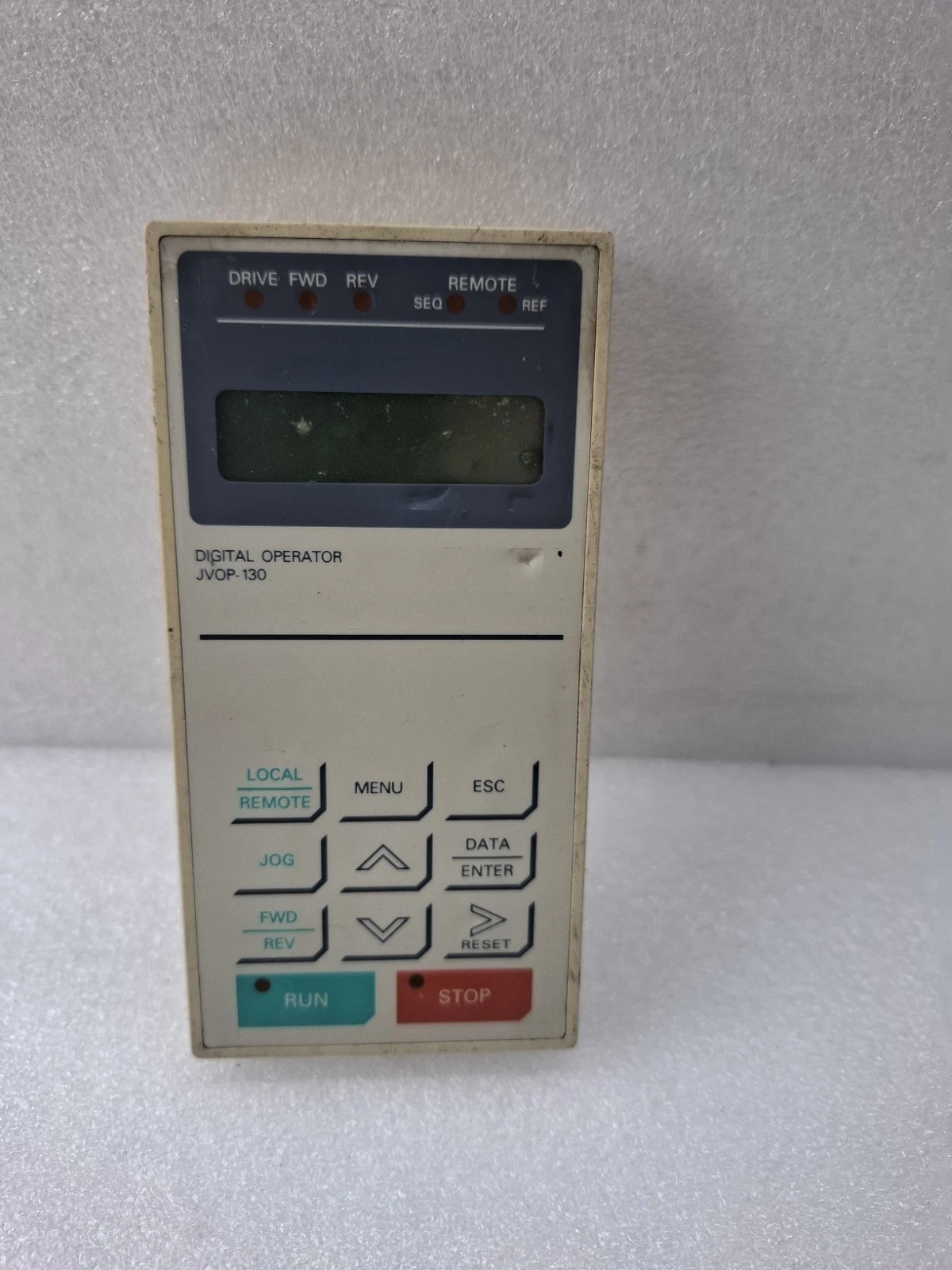 UNTESTED YASKAWA JVOP-130 DIGITAL DRIVE OPERATOR KEYPAD